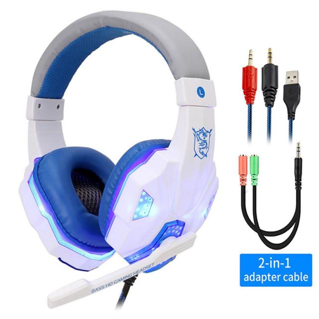 GamerGlow Wired Headset