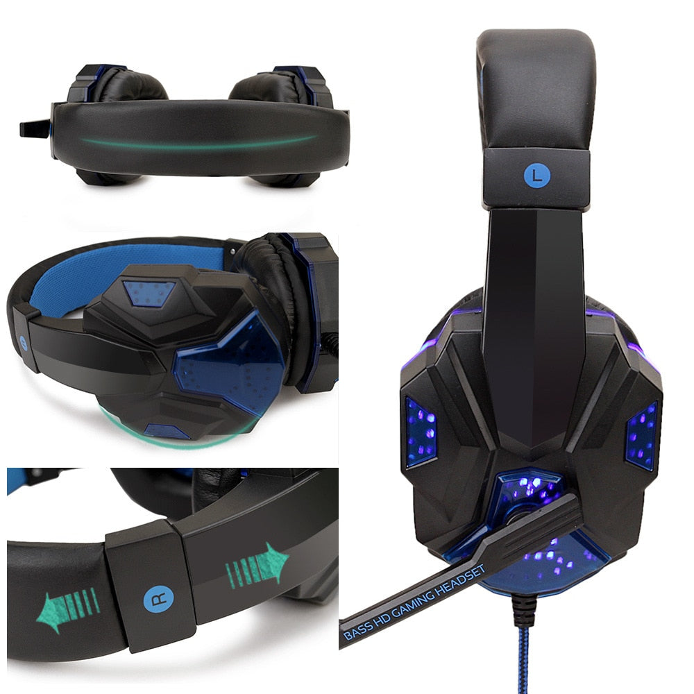 GamerGlow Wired Headset