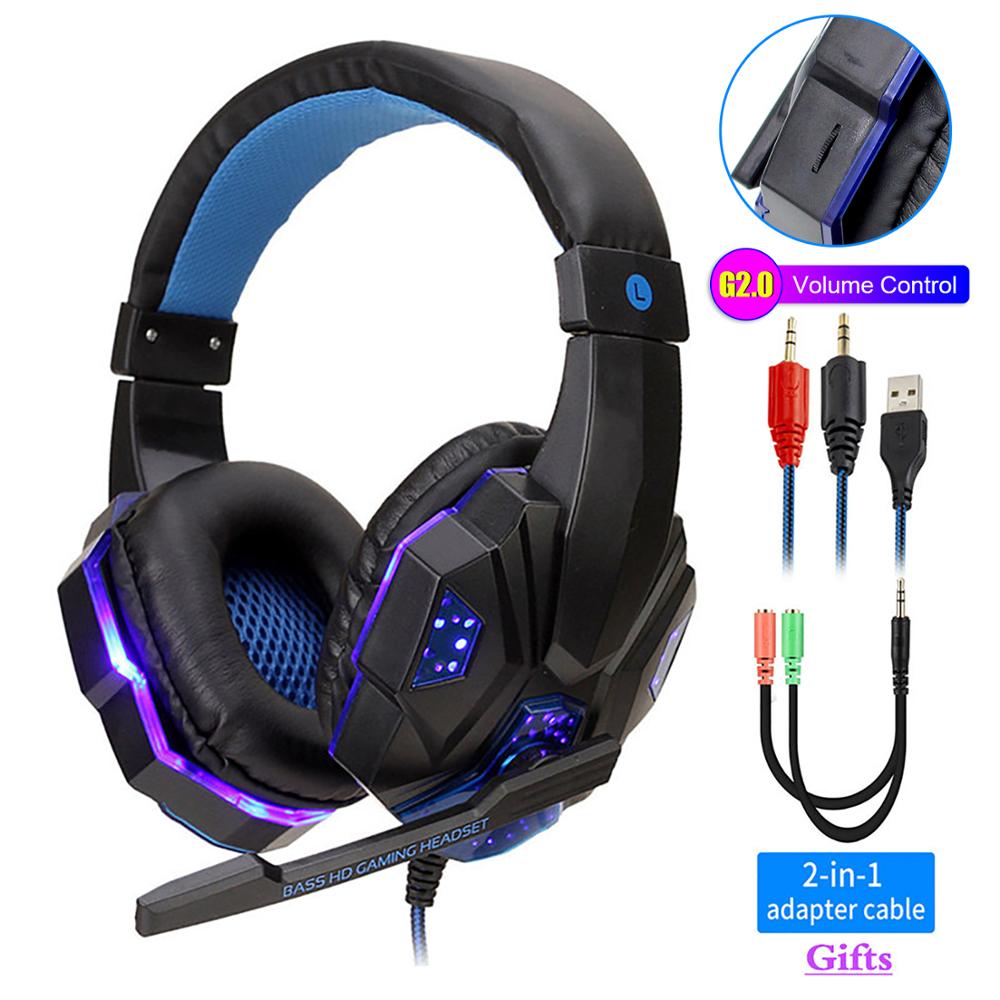 GamerGlow Wired Headset