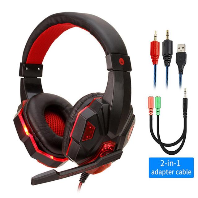 GamerGlow Wired Headset